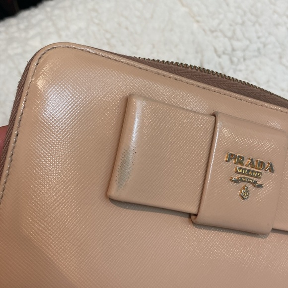 Prada Fiocco Saffiano wallet - Picture 7 of 8